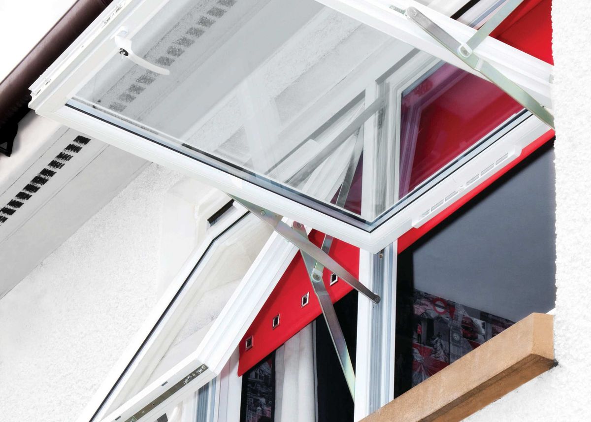 Pivot Windows - Fully Reversible PVCu Window System - REHAU