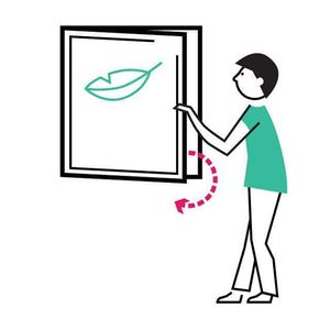 Leicht zu öffnende Fenster